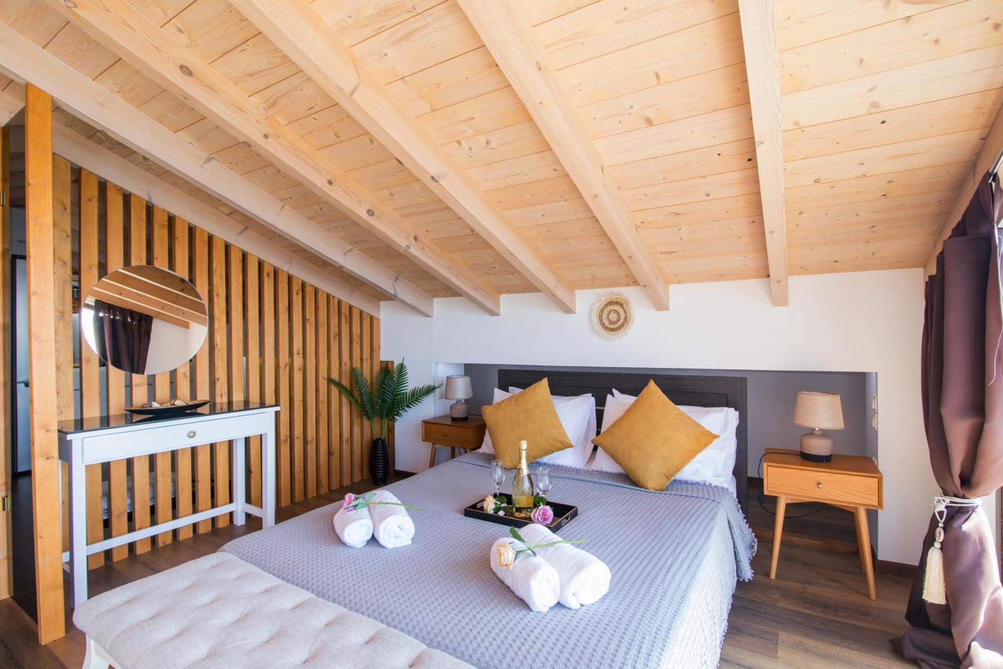 شقة Blue Sky Loft By Corfuescapes Spartylas المظهر الخارجي الصورة